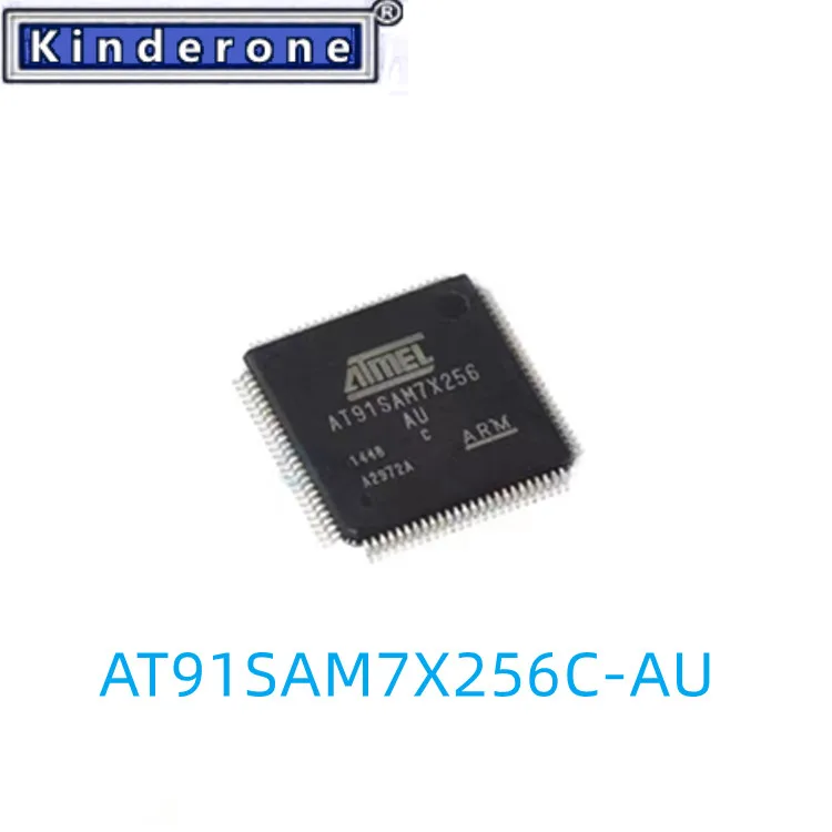 1PCS AT91SAM7X256C-AU  AT91SAM7X256  TQFP-100 100% New Microcontroller