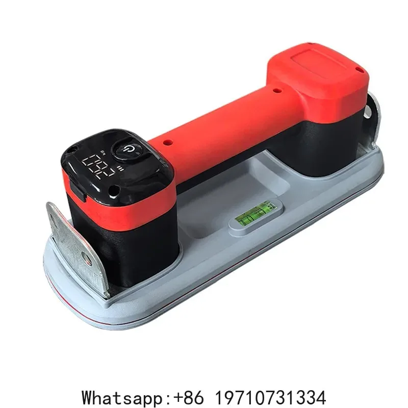 300kg Electric Vacuum Suction for Floor Joint Repair LED Intelligent Display Glass Tiles Heavy Duty  Lifting Cup