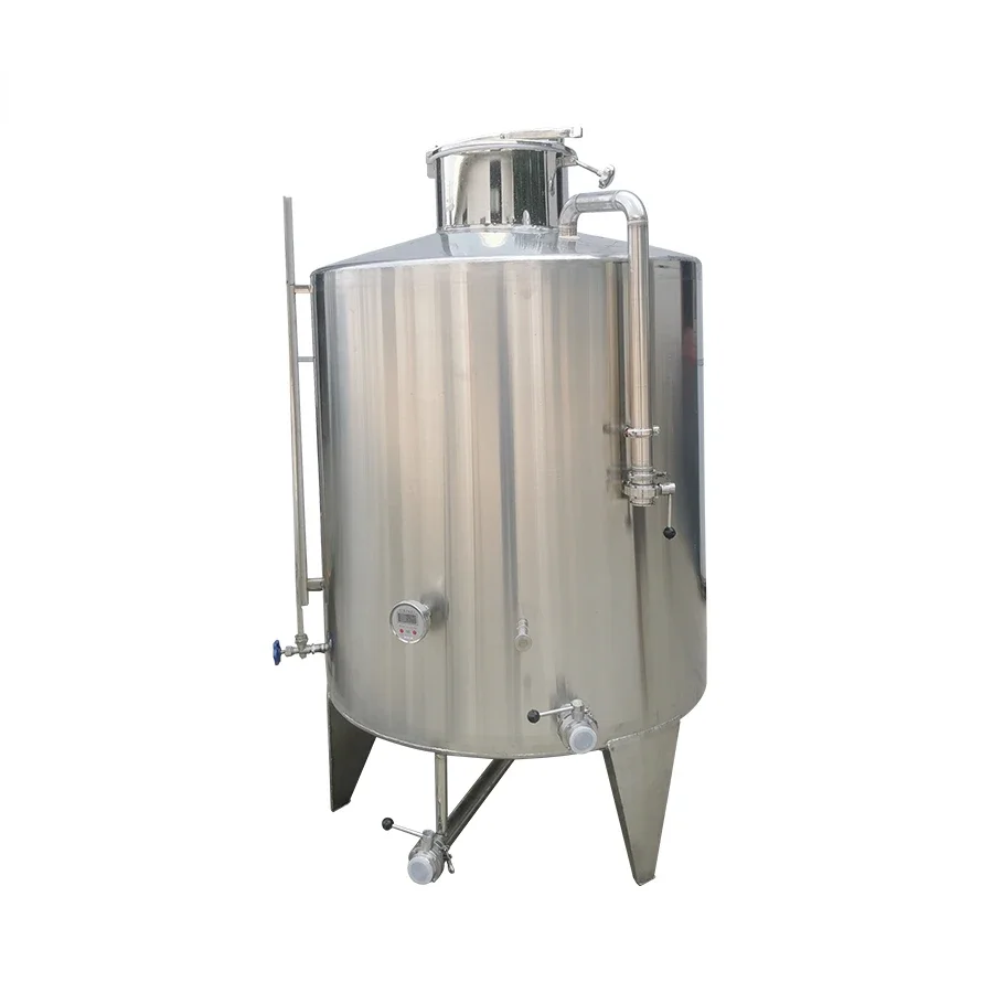 Mixing Equipment Double Jacketed Perfume 500l Juice Industrial 2000l Heated Stainless Steel 1000l Mixing Tank With Agitator