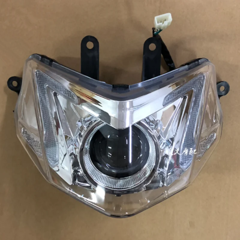 Motorcycle Front Headlight Assembly For LIFAN KPR150 KPR200 Head Light KPR 150 200