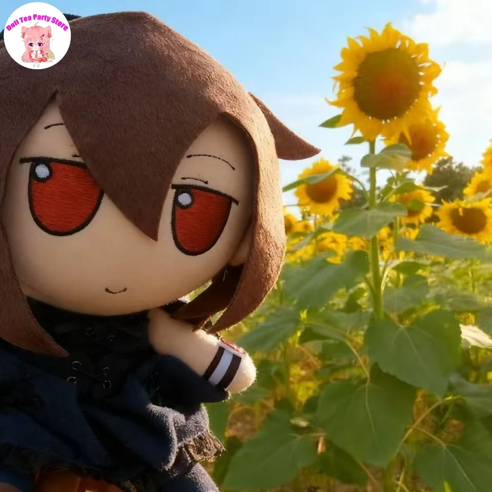 

20cm Cute Minakami Yuki Anime Girl Figure Doll Toy Soft Dress-Up Plush Stuffed Sitting Posture Plushies Pillows Birthday Gift