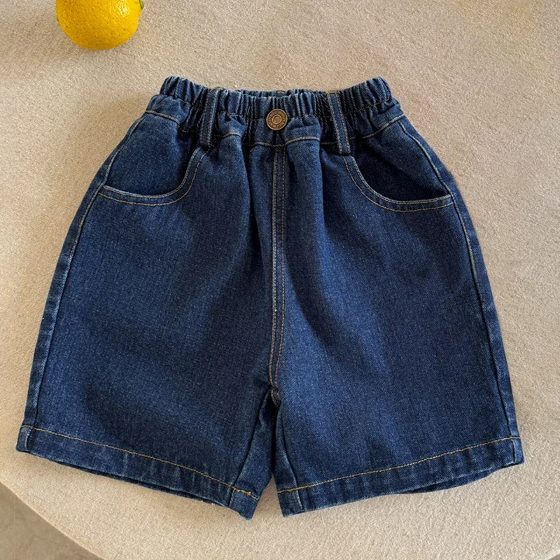 Summer Fashion Boys Clothing Set Cartoon Mickey Mouse T-Shirt Denim Shorts 2Pcs For 2-6 Years Kids Clothes Children Tracksuits view 4