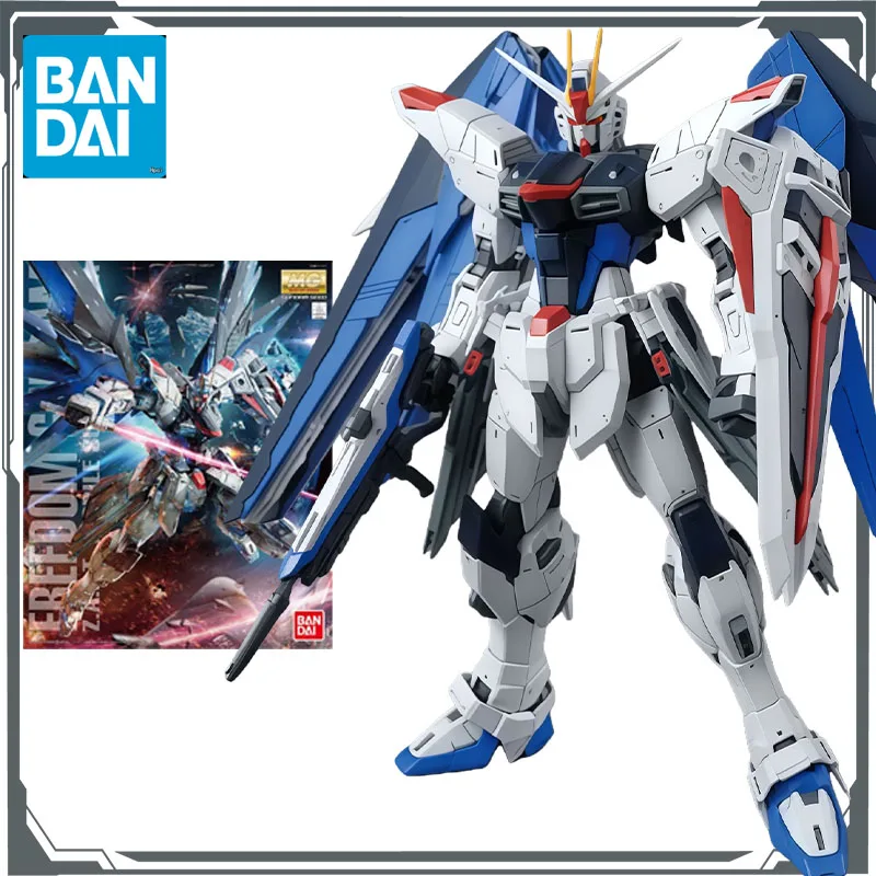 Bandai – KIT de modèles originaux GUNDAM MG, Mode d'éclatement complet et ZGMF-X20A, figurine d'action Anime, modèle de jouets, cadeaux pour garçons