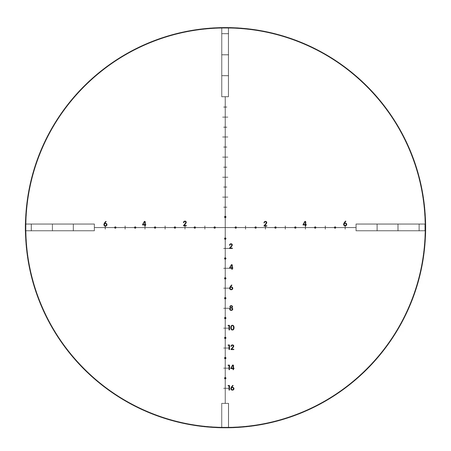 MARCH Tactical Optical  HT1.2-6X24WA Sight Wide Angle Rifle Scope for Hunting And Shotting Airsoft Air Guns Sight With Mounts