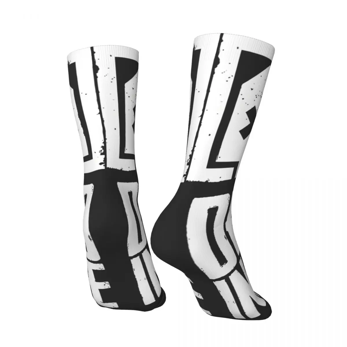 Calzini a compressione da uomo Vintage incredibili Unisex Apex Legends Harajuku Pattern stampato novità Crew Sock