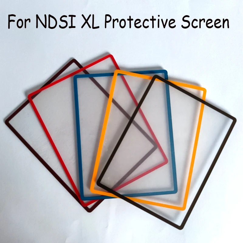 Transparent Plastic Surface Screen For NintendoDSi XL Protective Mirror Lens