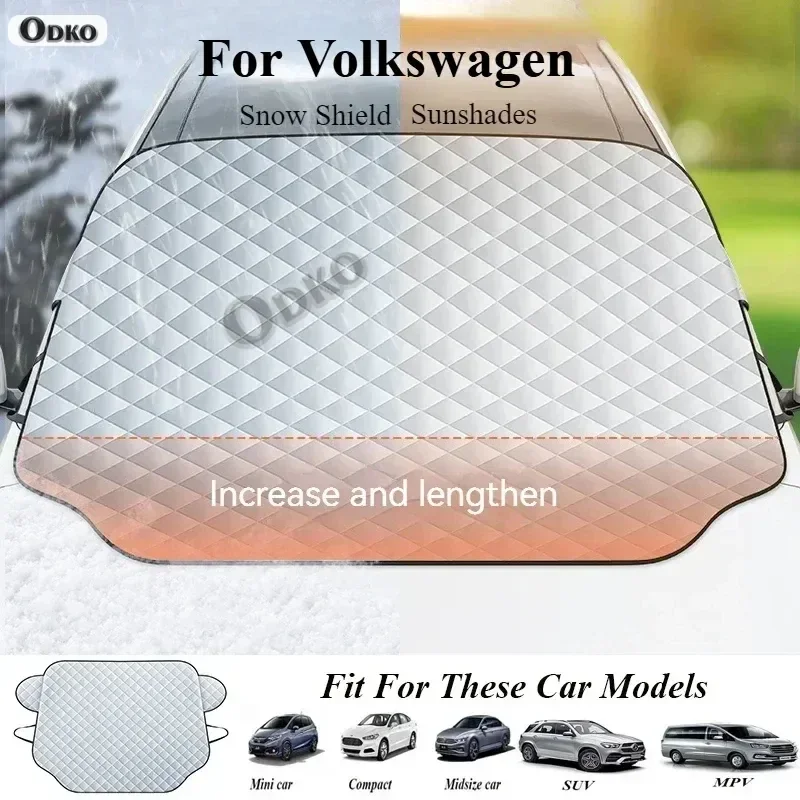 

For VW Volkswagen Golf 7 MK7 Tiguan MK2 Ateca Leon FR 2 Ibiza Skoda Octavia Car Snow Shield Frost Prevention Windshield Sunshade