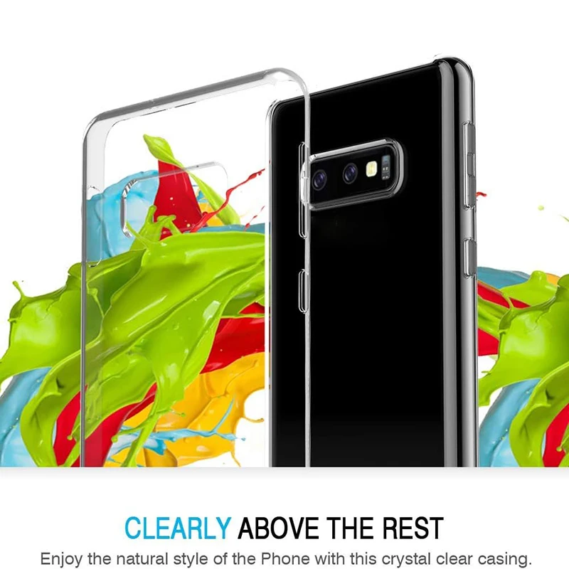 

Ultra Thin Silicone Soft Case For Samsung Galaxy S10 Plus Lite S10E 5G Transparent Clear Back Cover Shockproof Shell Coque Slim