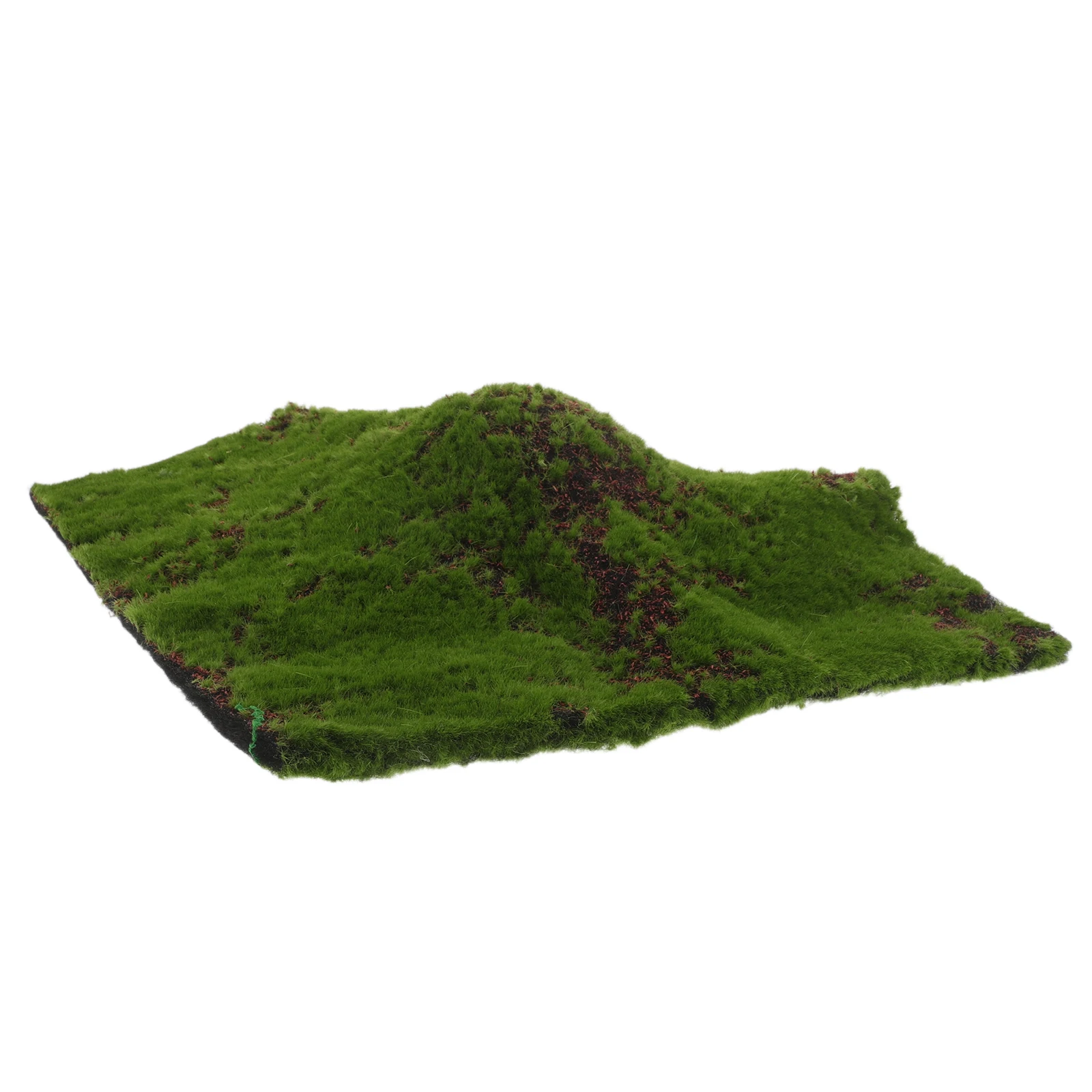 Simulation Moss Turf 11.8X11.8 Inch Artificial Grass Mat Realistic Faux Moss Rug For Diy Indoor Outdoor Decor Craft Bonsai