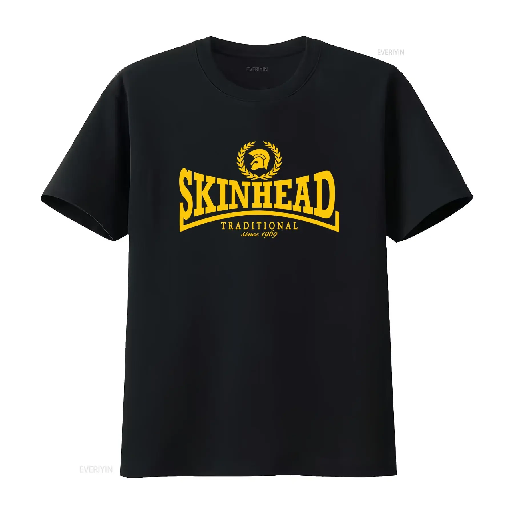 SKINHEAD TRADITIONAL T Shirt NEW size S 3XL Oi Punk Working Class Style  vintage Washed Casual designer clothes fashion