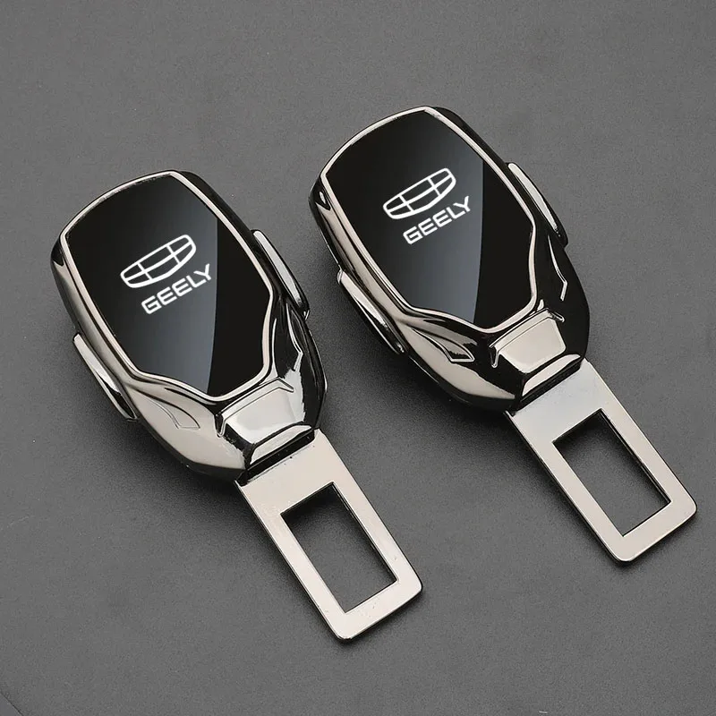 Car Seat Belt Extension Plug Metal Seat Belt Clip Adjustable Extender for Geely Atlas Coolray Emgrand EC7 EC8  Auto Accessories