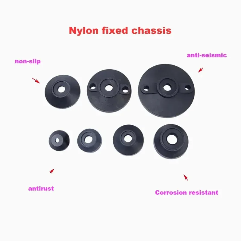 

Foot Adjustment Plastic Foot Pad Nylon Fixed Cup Chassis Adjustable Support Foot