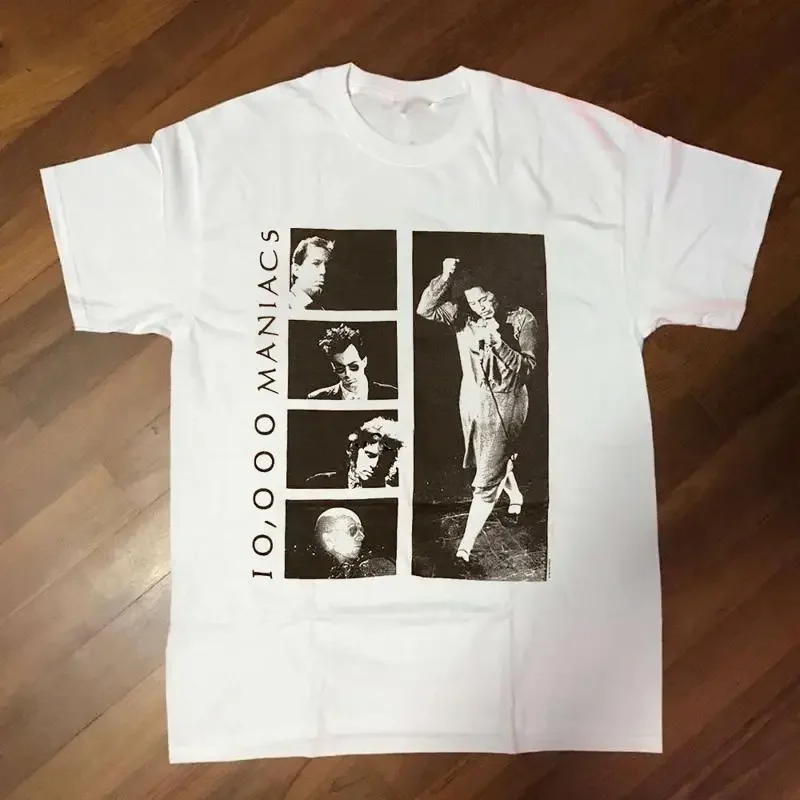 10000 Maniacs Band Tour T-Shirt in voller Größe S 5XL SN263