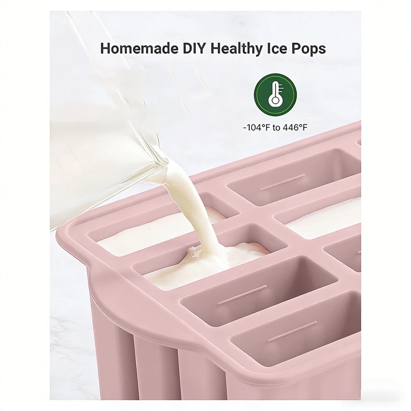 

Набор для приготовления мороженого своими руками для лета, включает деревянные палочки и силиконовые формы, кухонные принадлежности, розничная продажа