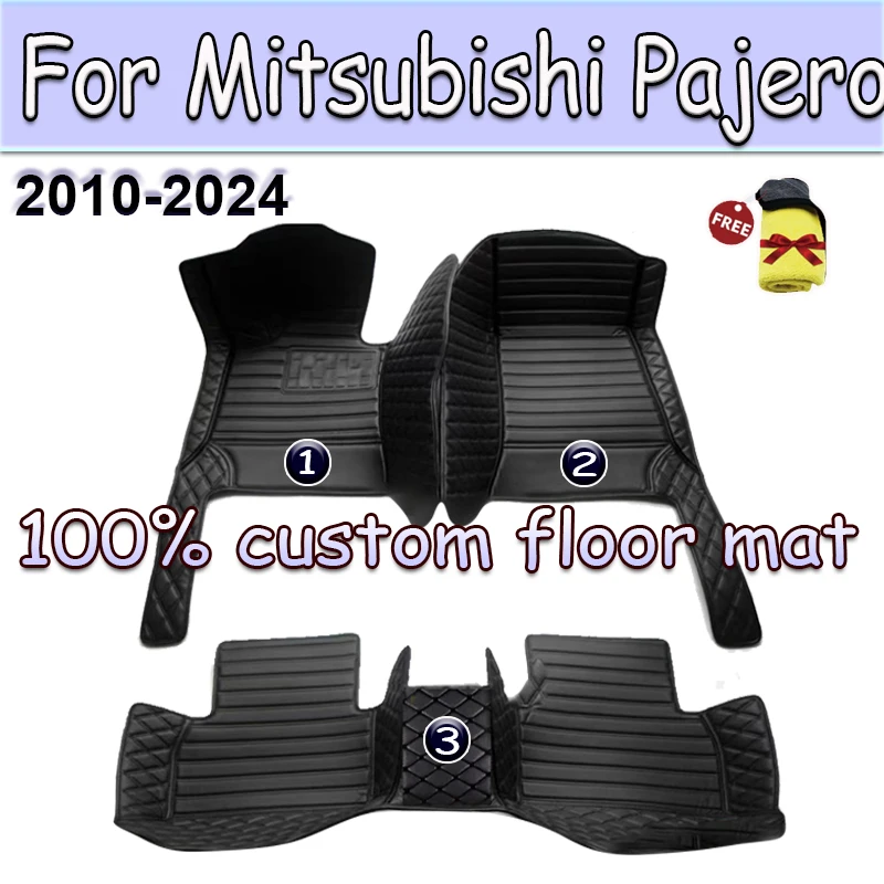 

Car Floor Mats Parts For Mitsubishi Pajero (5 seats) 2024 2023 2022 2021 2020 2019 2018 2017 2016 2015 2014 2013 2012 2011 2010