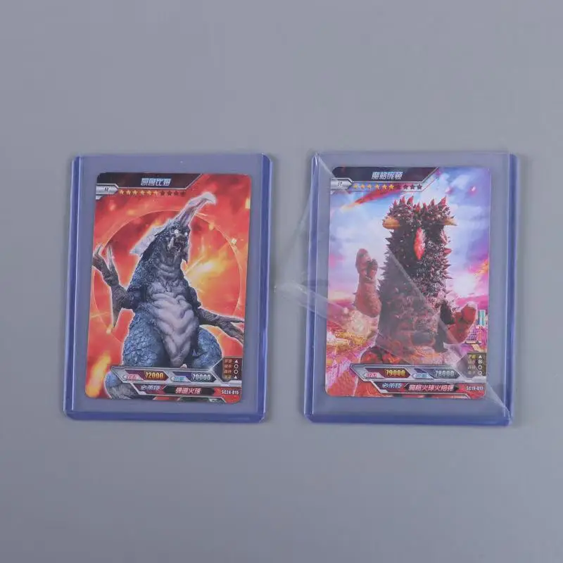 

2025 Years of Advanced Film White 35PT High-definition Transparent Game Pokémon Yu-gi-oh Card Set Hard Card Set New Material