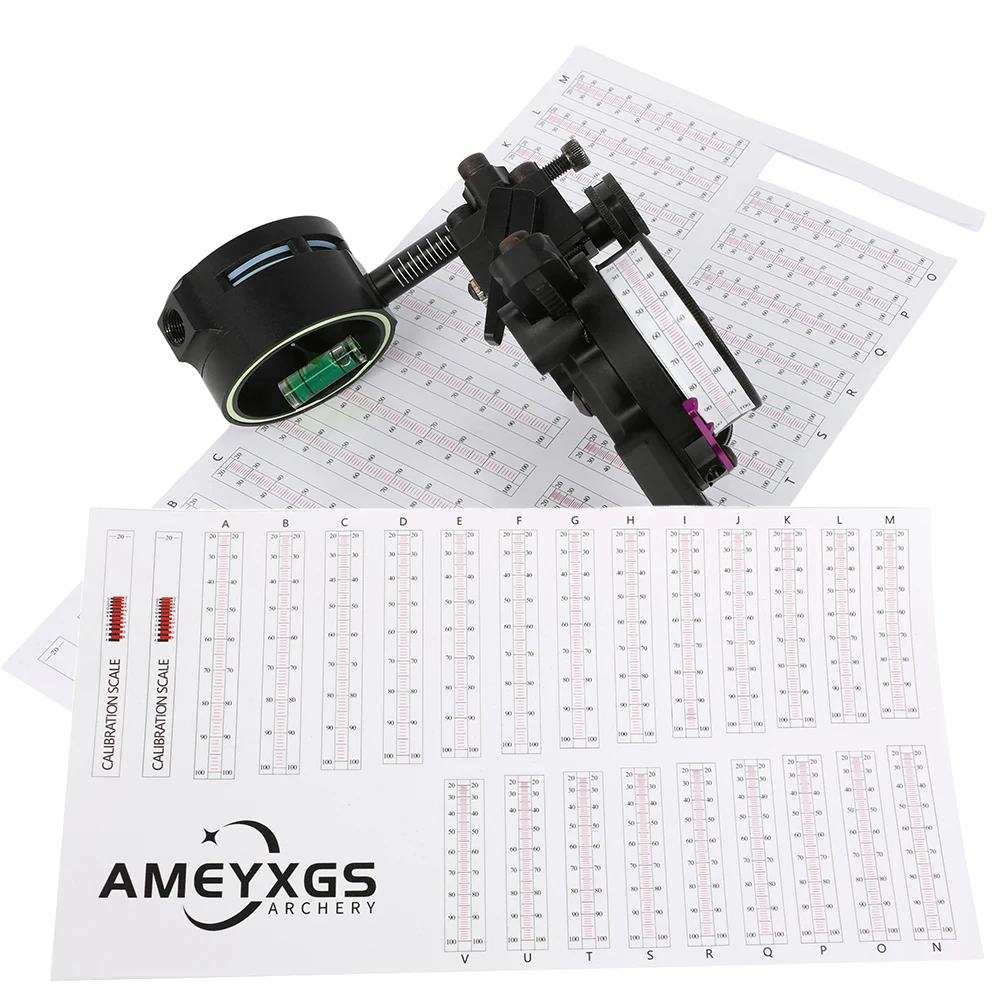 Archery 10X Archery Extended Range Replacement Sight Tape Hunting Shooting ight Tape Target Practice Competition Outdoor