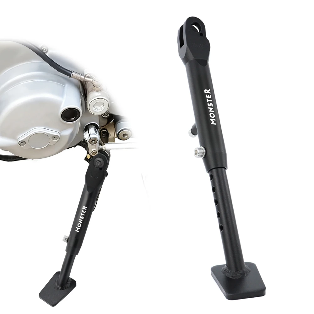 Motorcycle Kickstand For Ducati Monster 620 2002-2003 Monster 800 900 1000 ST Adjustable Parking Foot Side Support Stand Holder