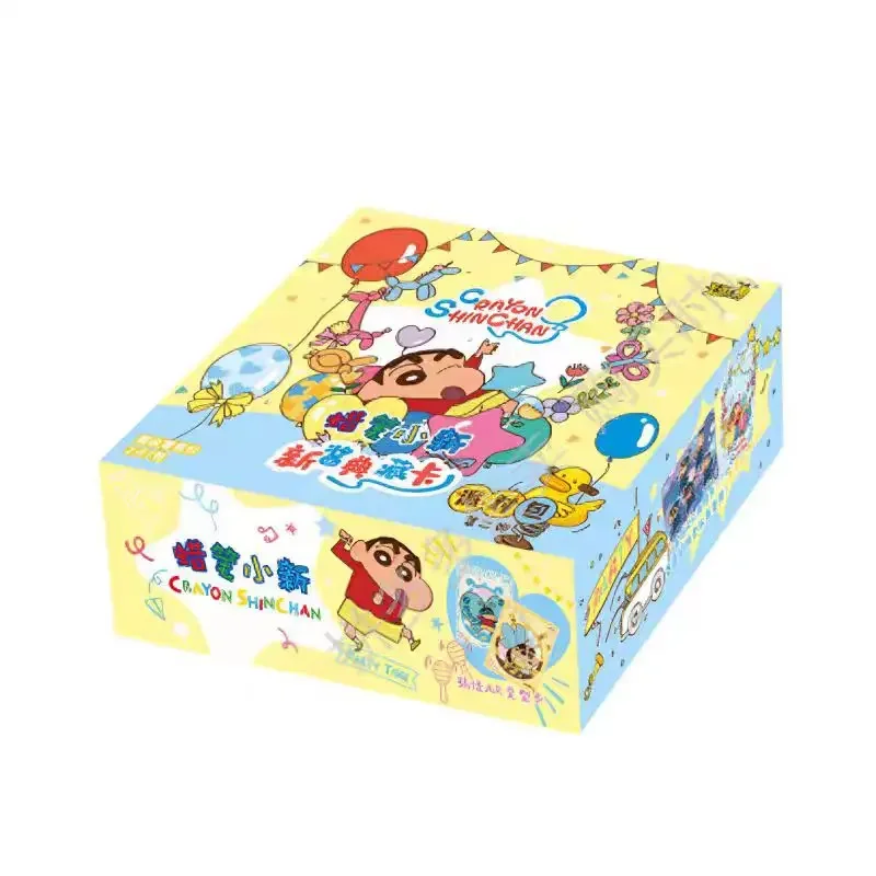 KAYOU Crayon Shin-chan Card Party Bag Nohara Misae Nohara Hiroshi Rare Collection Card for Anime Characters Children's Toy Gift