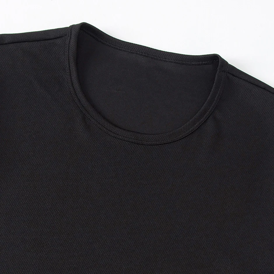 2/4/6-teiliges Four Seasons Herren-T-Shirt in einfarbiger Farbe mit Rundhalsausschnitt und kurzen Ärmeln und bedruckten Bündchen, Jugend-Sport- und Freizeitmode-T-Shirt – Detail 34