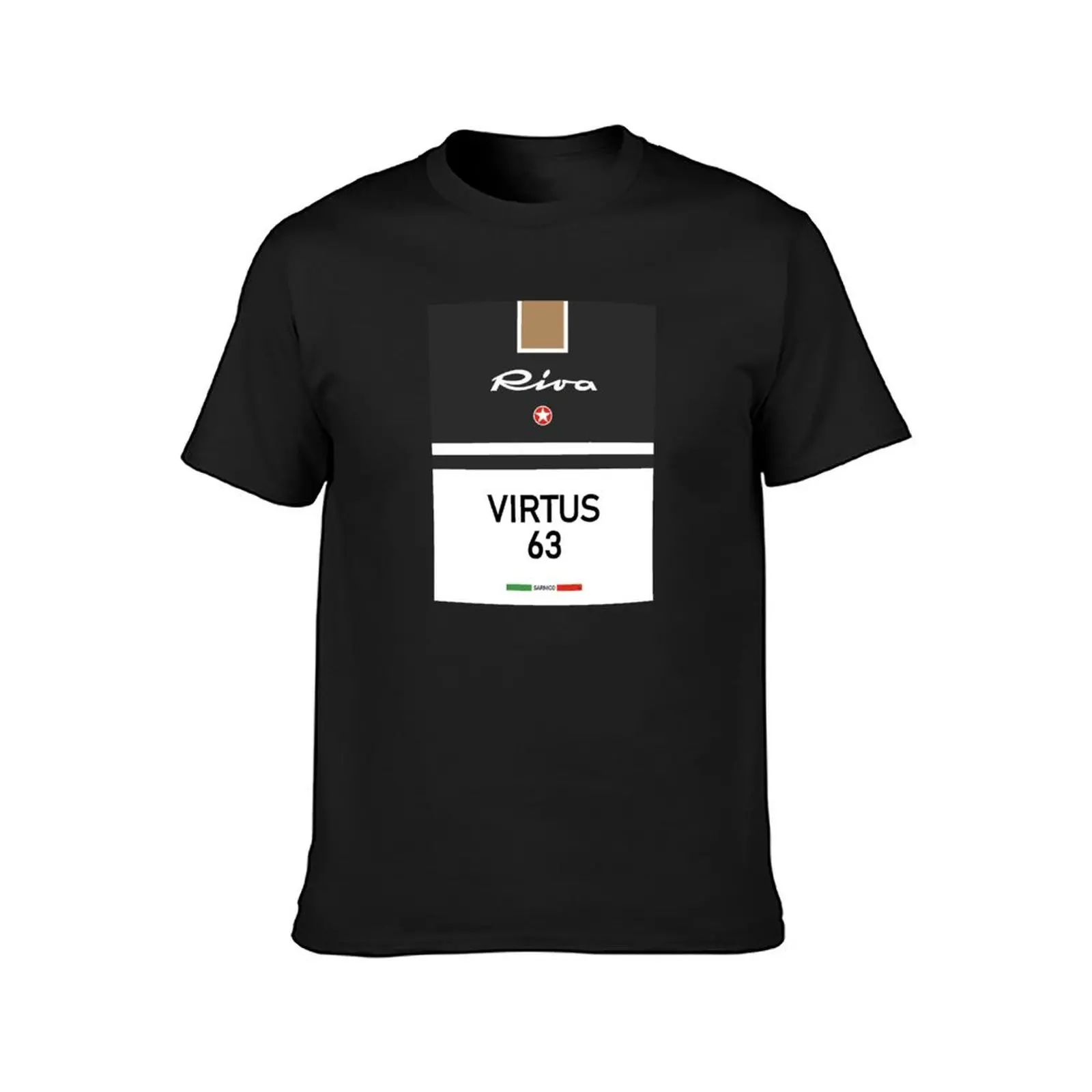 Riva Virtus Aquarama Classic Boat Italy T-Shirt korean fashion blacks Short sleeve tee mens t shirts casual stylish