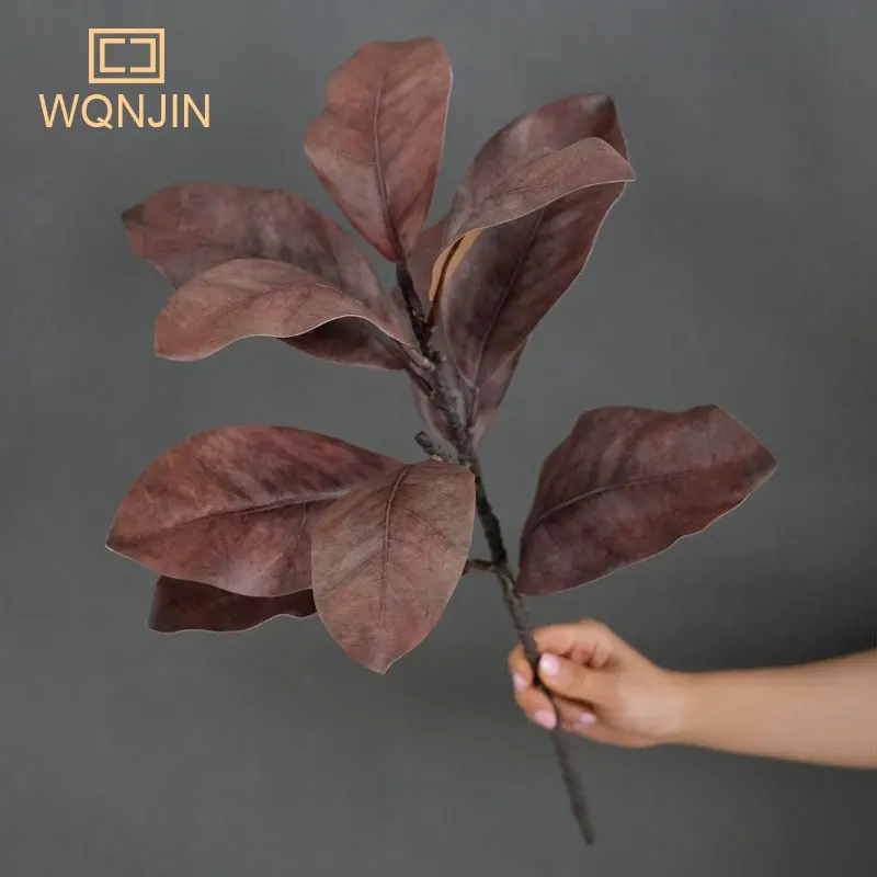 1PCS New Simulation Magnolia Branch Silk Flower Home Decoration Photography Fake Flower Silk Flower