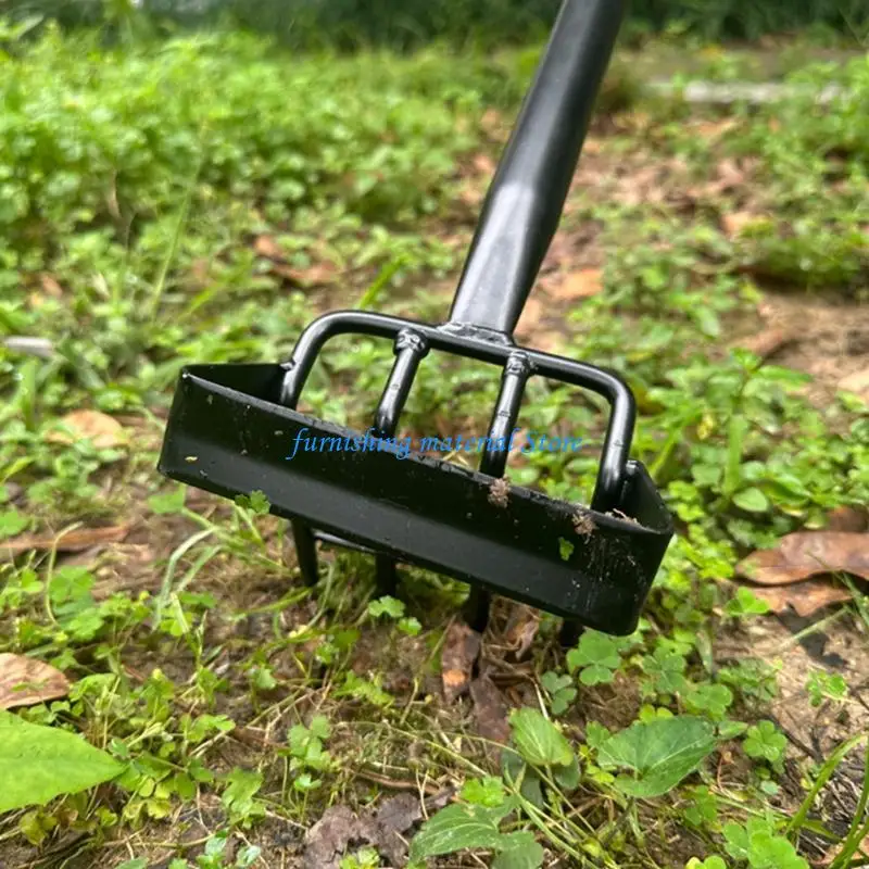Y5GD Durable Steel Double Sided Garden Implement With Non Slip Grip For Digging Planting And Landscaping Tasks