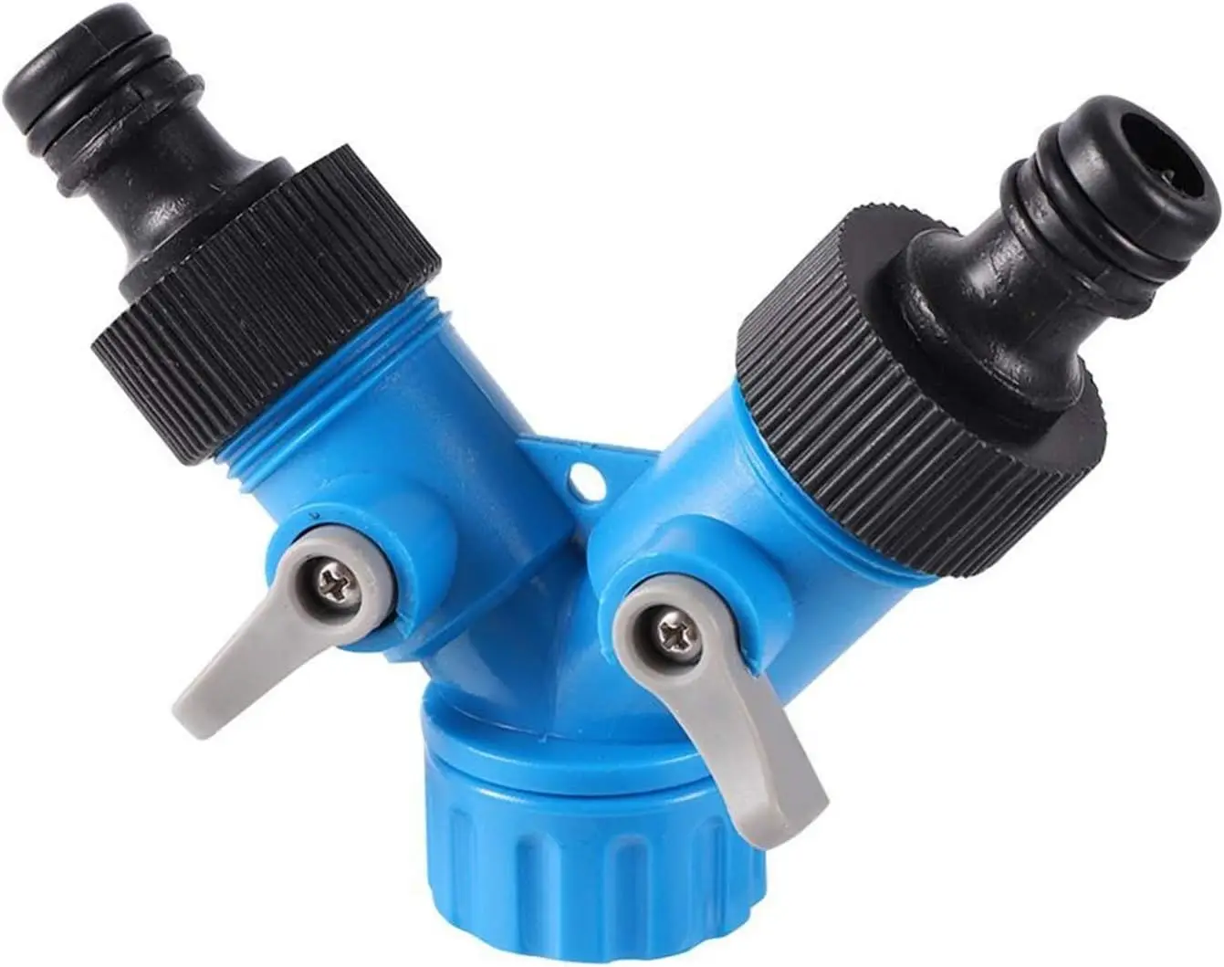 3/4'' Female Thread Shunt Valve Y-Shaped Quick Connector Garden Irrigation System Water Splitter Car Washing Water Controller