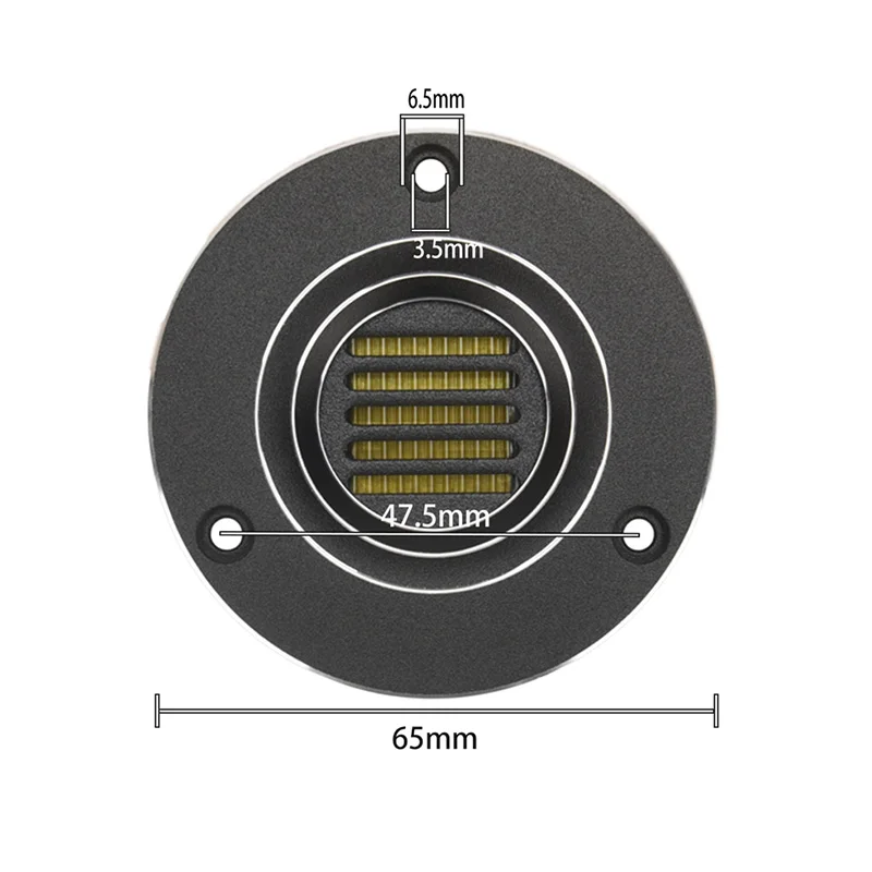 Tweeter da 2,5 pollici 15-30W Altoparlante Air Motion Altoparlanti Accessorio 8ohm Componenti per altoparlanti alti per sistema audio Audio
