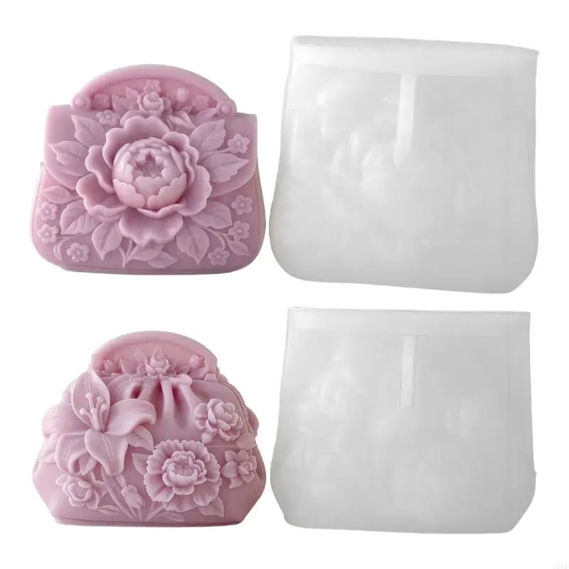 

Ladies Bag Silicone Molds For Handmade Soap and Gypsum Decoration