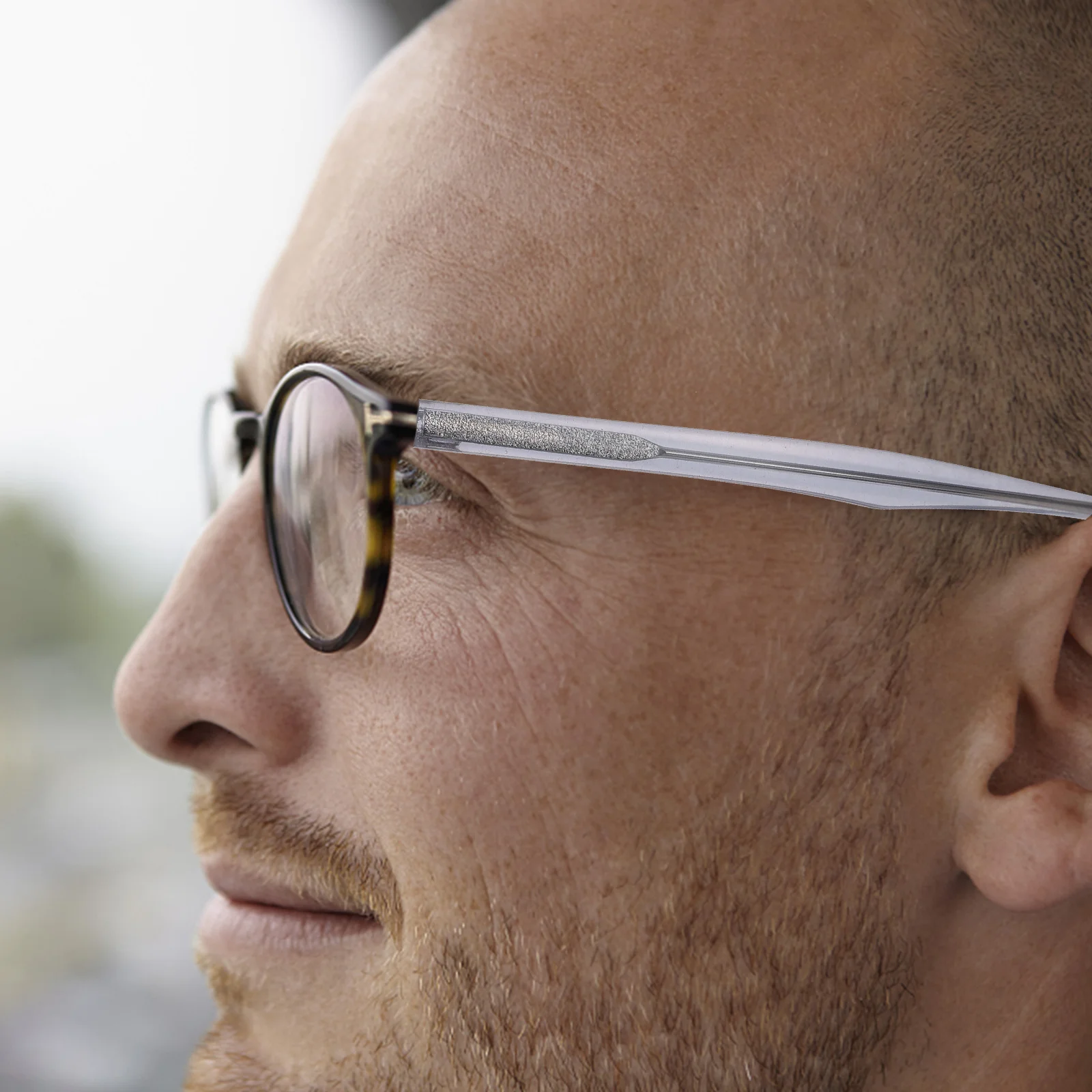 

1Pair Eyeglass Replacement Arms Sturdy Metal Resin Temples for Glasses Repair Universal Fit Trendy Design for Men Women