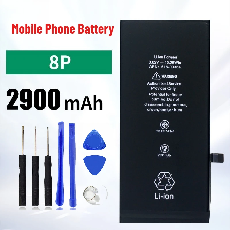 

For IPhone 8 Plus Large Capacity 2900mAh Mobile Phone Battery