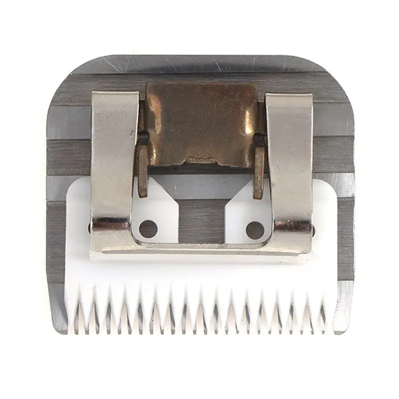 Cuchilla de Repuesto para Cortadora de Mascotas AB42-1 PCS, 10 Cuchillas de Acero al Carbono Desmontables para Cortadoras Andis, Oster A5, Wahl KM Series, Profesional