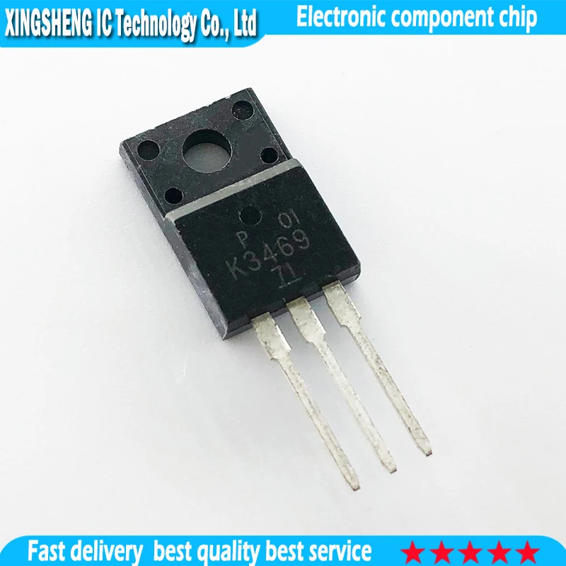 2pcs/lot K3469 2SK3469 TO-220F 500V 12A