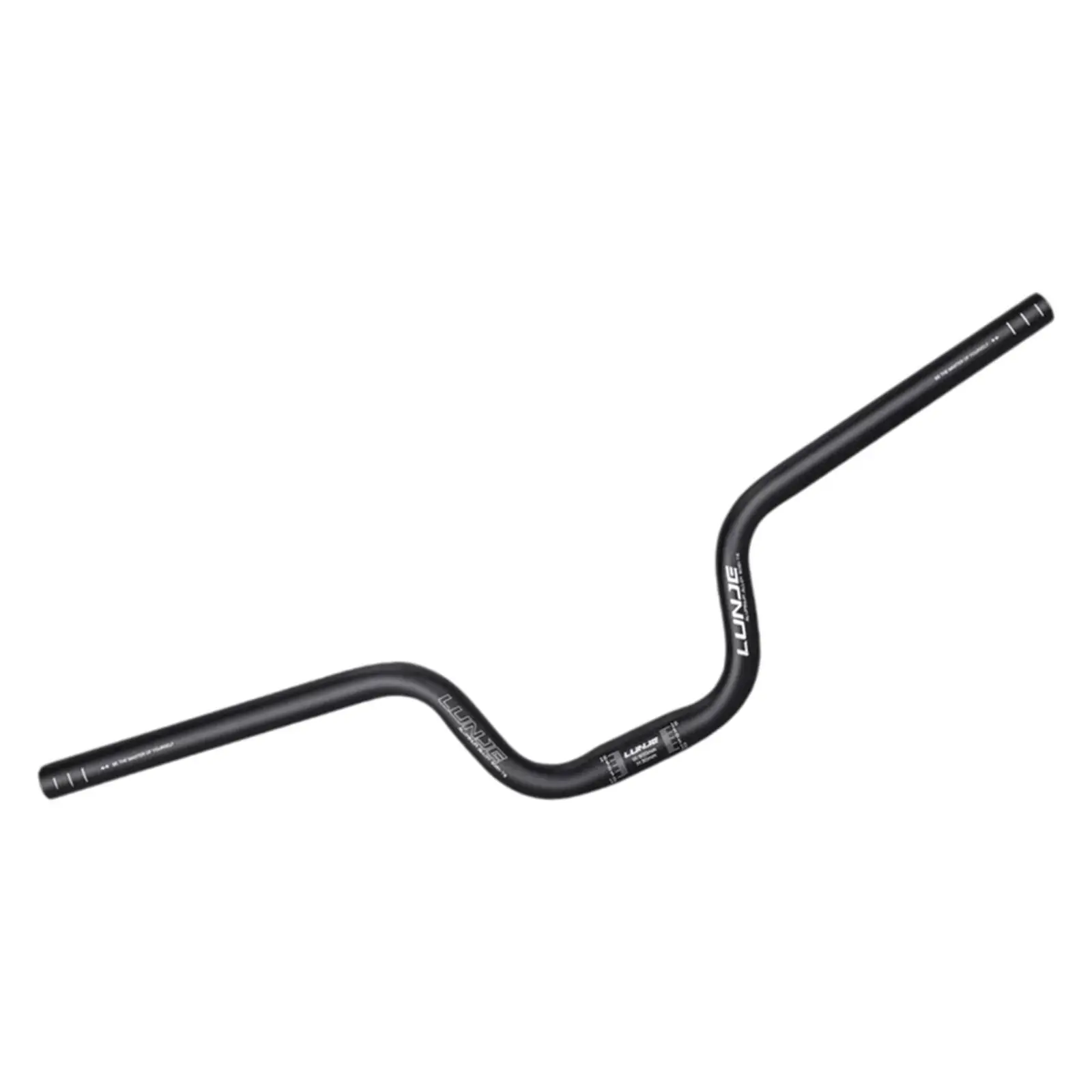 Lightweight Mtb Handlebar 25.4mm Clamp Aluminum Alloy Extra Long Riser Bar for Mountain Bike Repair Parts