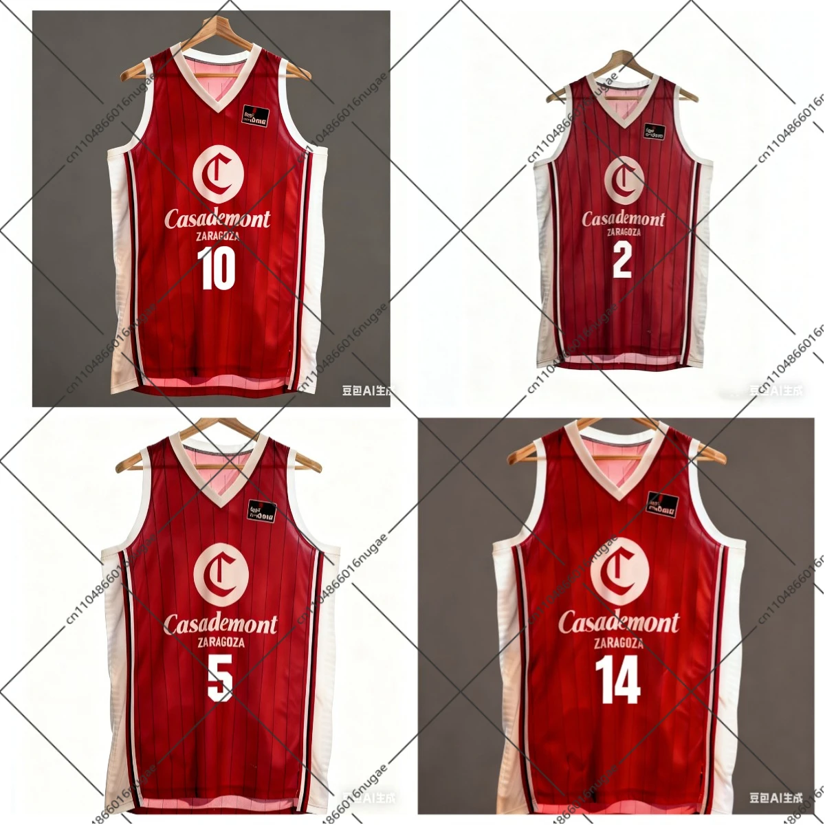 26_25 Nueva Camiseta de Baloncesto del Zaragoza, Juego de la Temporada, Rodríguez N.° Camiseta de Baloncesto 15, Conjunto de Camiseta Especial para Fanáticos, Chaleco Deportivo de Baloncesto