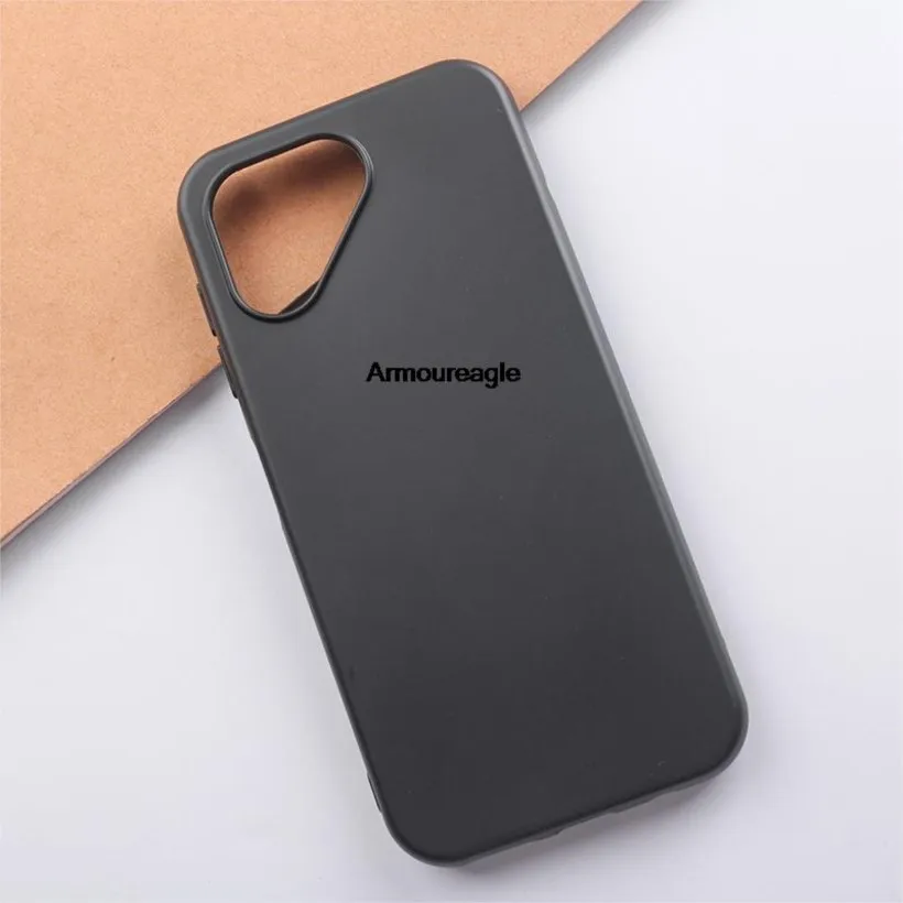 for fairphone fairphone 5 soft tpu phone case guard on for fairphone5 matte frosted cover shell silicone protective coque shield