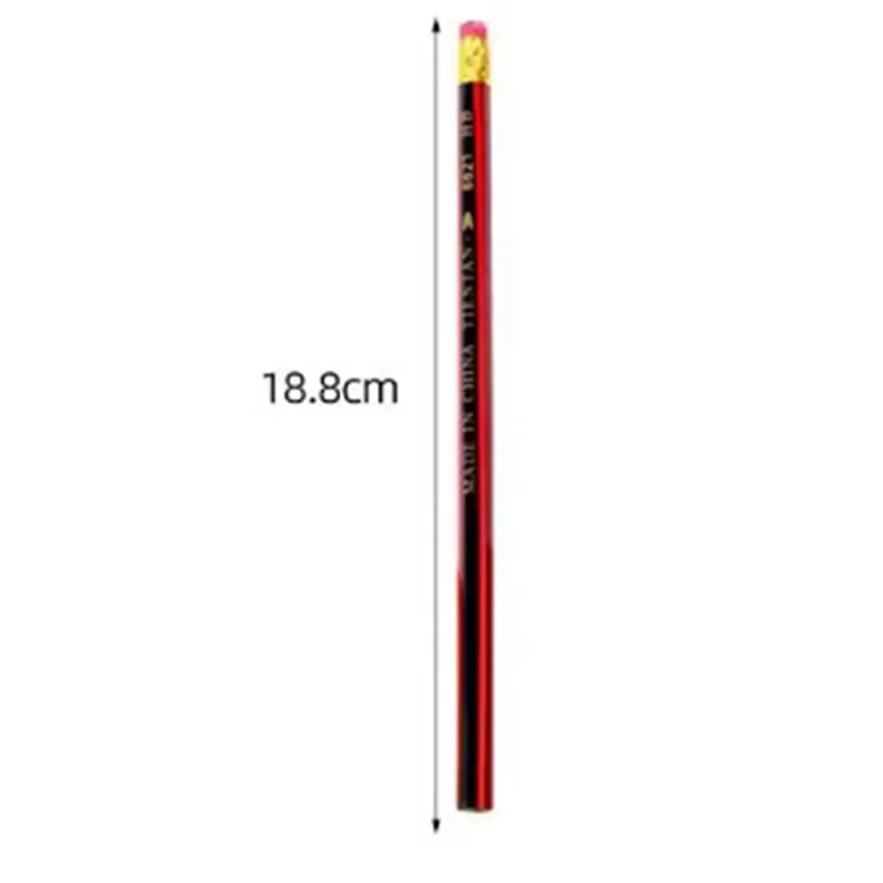 New-100 Pz Matita per schizzi Matite di piombo in legno Matita HB con gomma Bambini Disegno Matita Scuola di cancelleria per scrittura