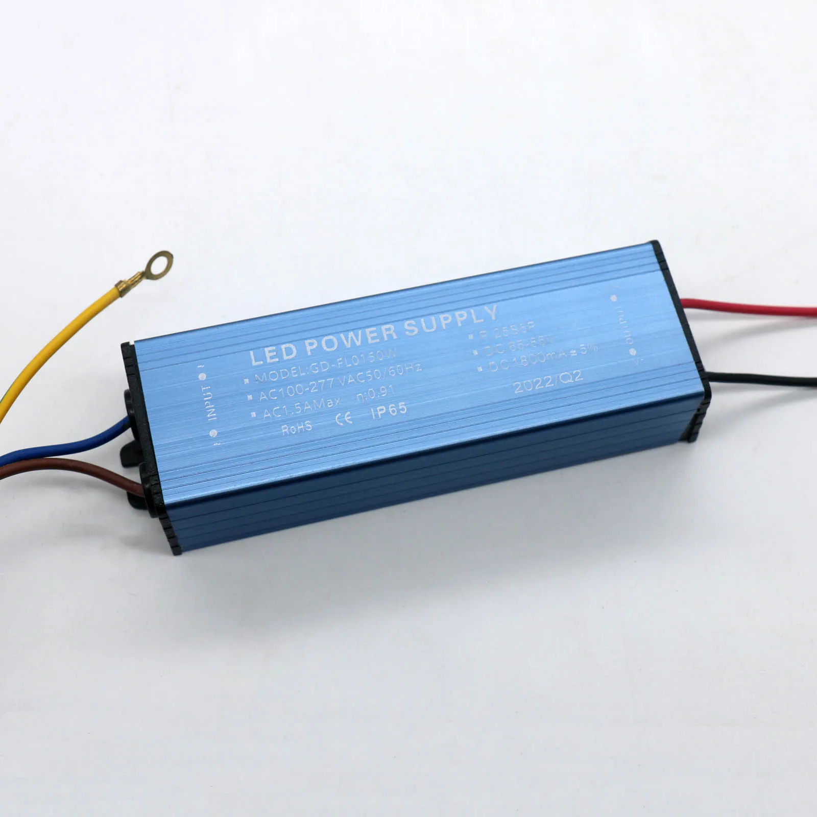 150W LED Waterproof Driving Power DC65-85V 1800mA Constant Current Lighting Transformer is Used for Floodlight DIY