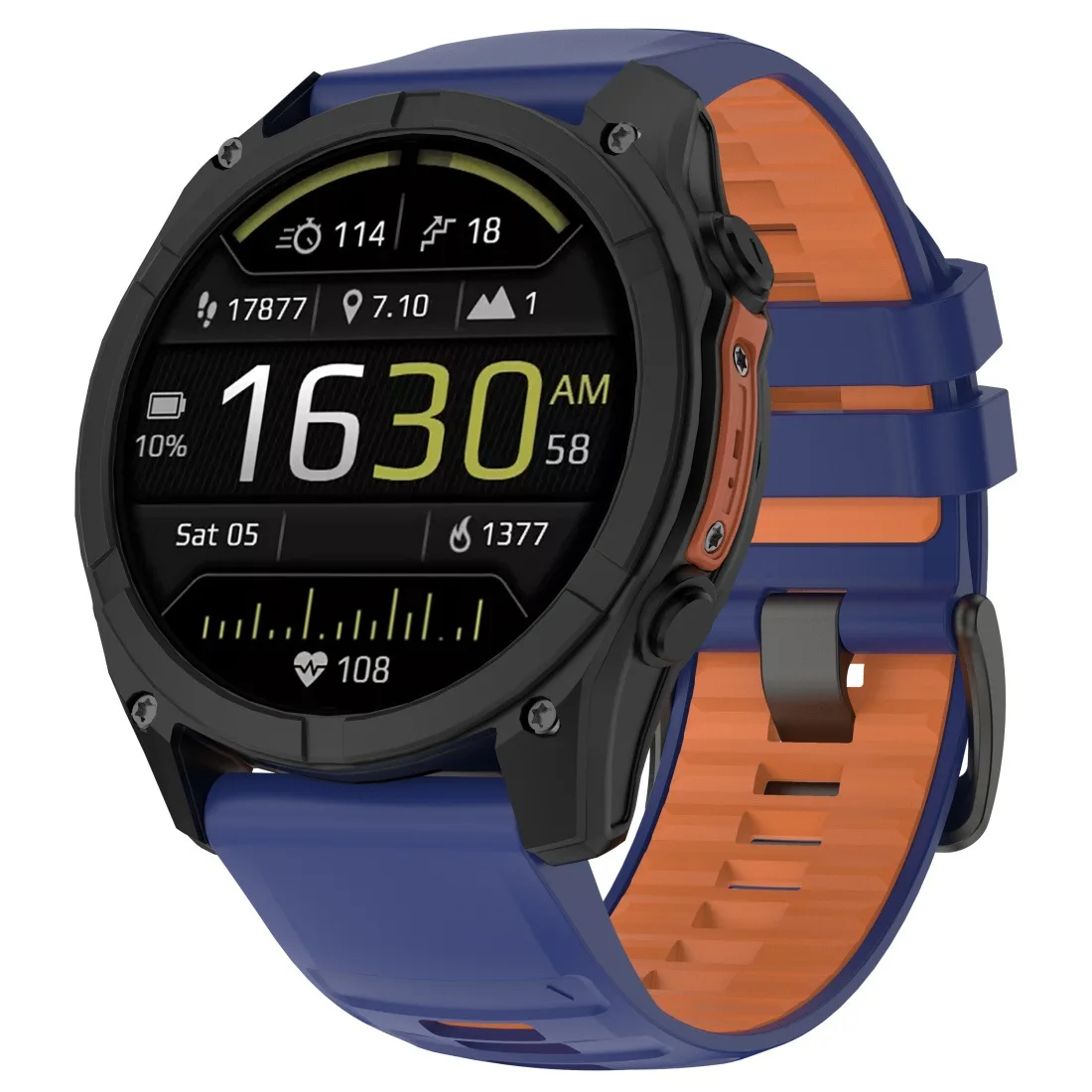Fenix9 Watch Band For Garmin Fenix 9 Pro 47mm 51mm E 8 7 7X 6 6X 5X/Epix Pro/Enduro 3 Two-Tone QuickFit 22mm 26mm Silicone Strap