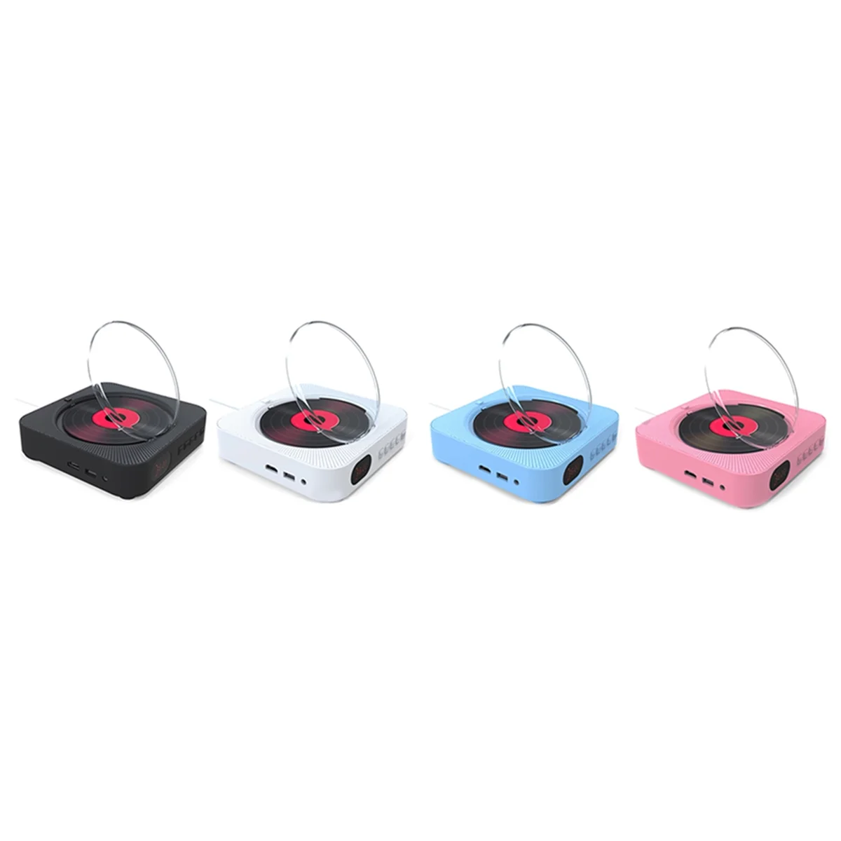 

AM38M VCD CD DVD Многофункциональный аудио-музыкальный плеер Bluetooth-динамик FM-радио Настенный разъем AUX с дистанционным управлением (ЕС) D