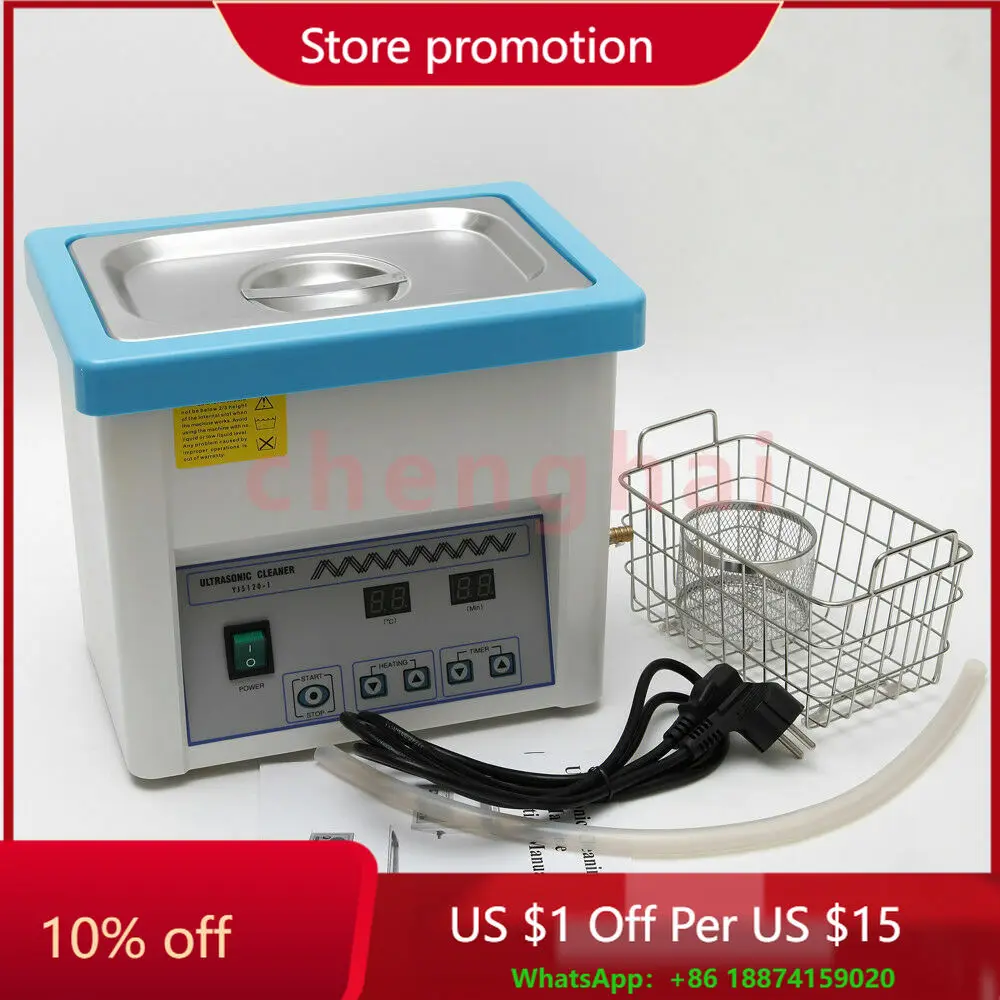 

Stainless steel 5-liter industrial heating ultrasonic cleaner 110V220V hx '-