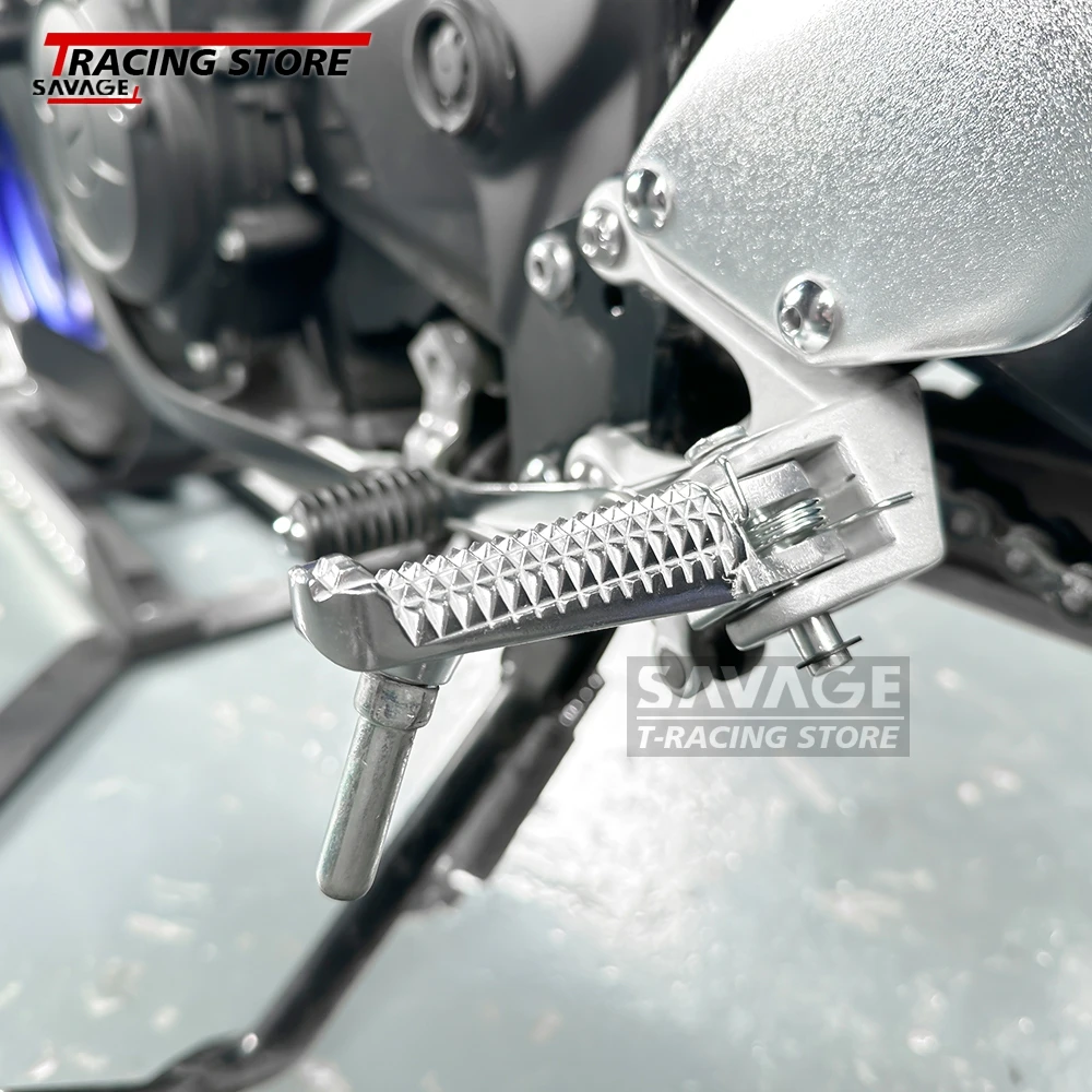 دراجة نارية الجبهة مسند القدم دواسة القدم الوتد قوس جبل مجموعة لياماها YZFR25 YZFR3 MT-25 MT-03 MT25 MT03 YZF R3 25 MT 03 25