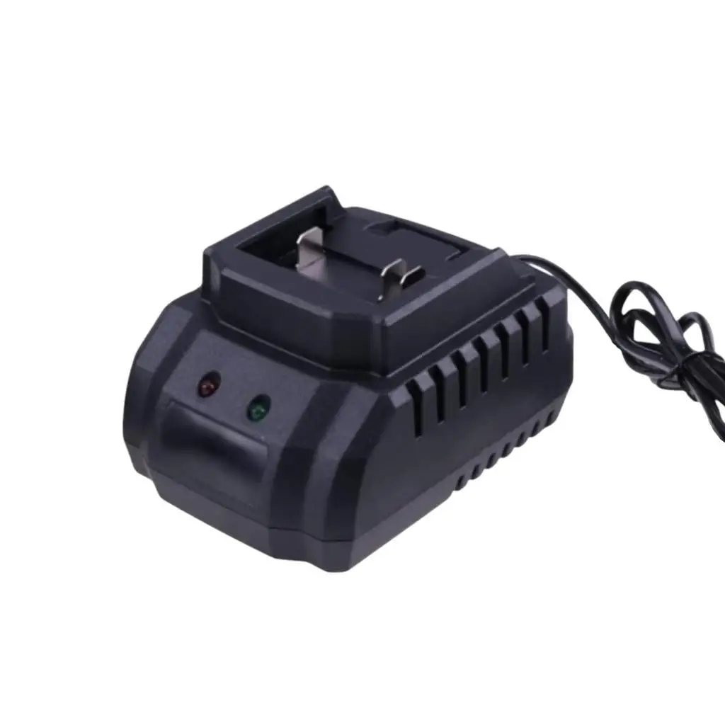 21V Battery Charger Replacement with Light Indicator Electric Tool Charging Station Compact Accessories Portable Fast Charging