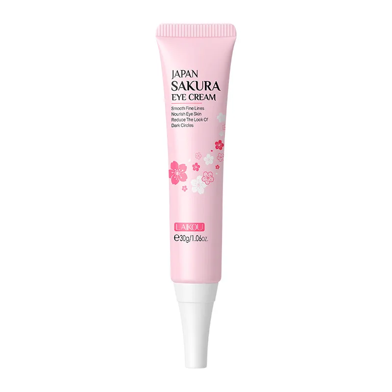 LAIKOU-Crème éclaircissante pour les yeux Sakura ReLabels, Nourrir les poches sous les yeux, Sérum hydratant, 15g, 30g