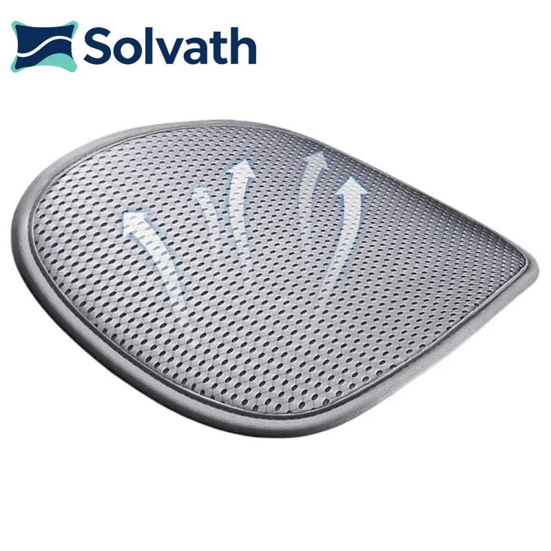 Solvath Honeycomb Car Seat Cushion Universal All Season Breathable Ventilated Cool Pad for Summer Car Seat