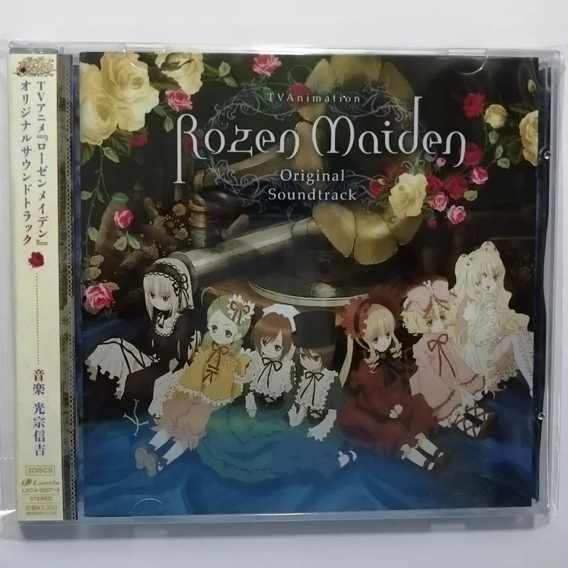 Anime Rozen Maiden Shinkichi Mitsumune, CD de Música, Colección de los Mejores Éxitos, Álbum OST, 2 Discos, Música para Cosplay, Walkman, Bandas Sonoras para Coche, Caja