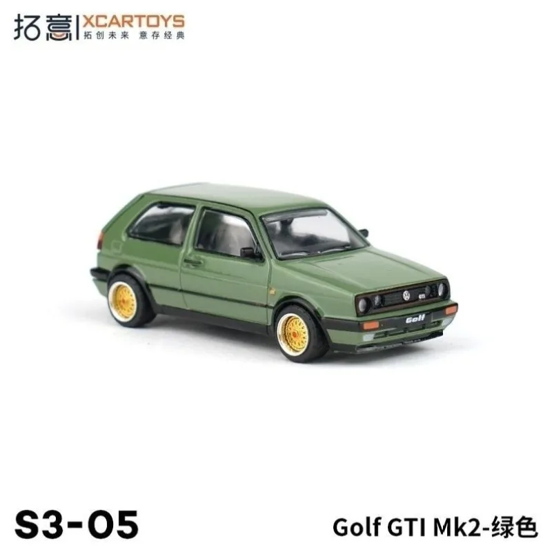 

XCARTOYS 1/64 S3-05 Golf Green Car Collection Ornament Alloy Car Static Model Mini Vehicles Children's Birthday Gift Toys