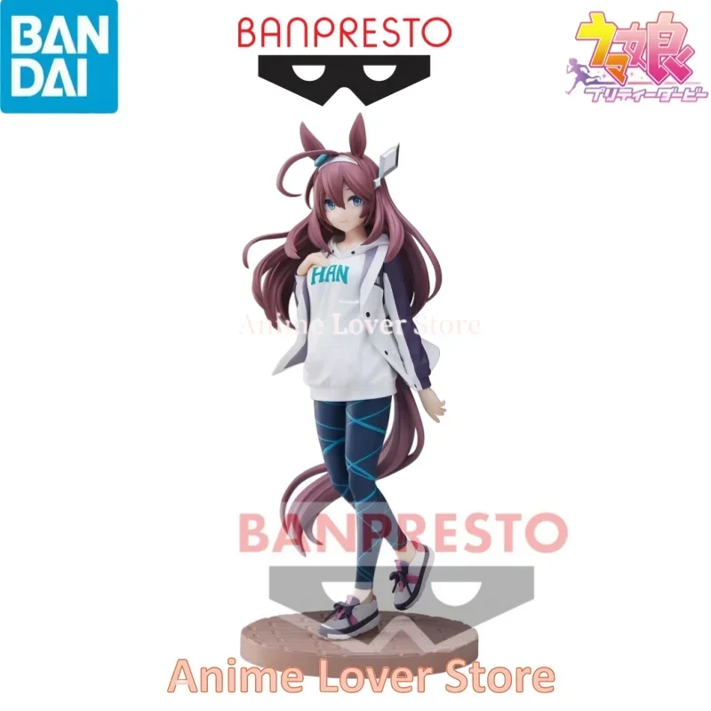 In Stock Bandai BANPRESTO Pretty Derby Casual Clothes Ver Rice Shower Mihono Bourbon Anime Figure Toys for Kids Gift