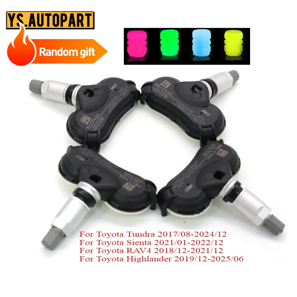 

NEW TPMS 42607-0C091 Tire Pressure Sensor Monitoring System for Toyota Sequoia Tundra 4.6 5.7L 2017-2022 315mhz 426070C091